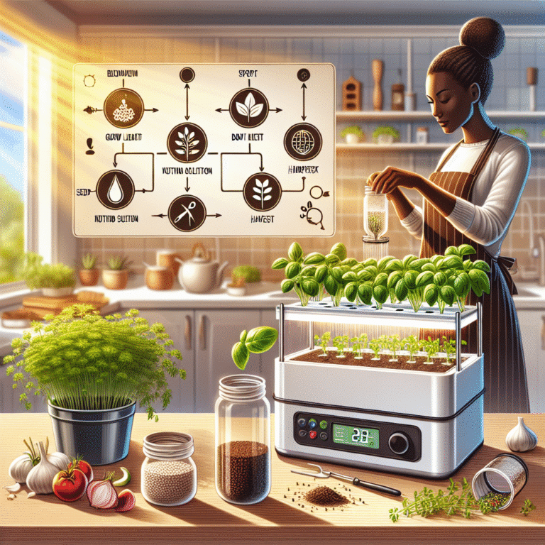 A beginner's roadmap to indoor hydroponic herb gardening