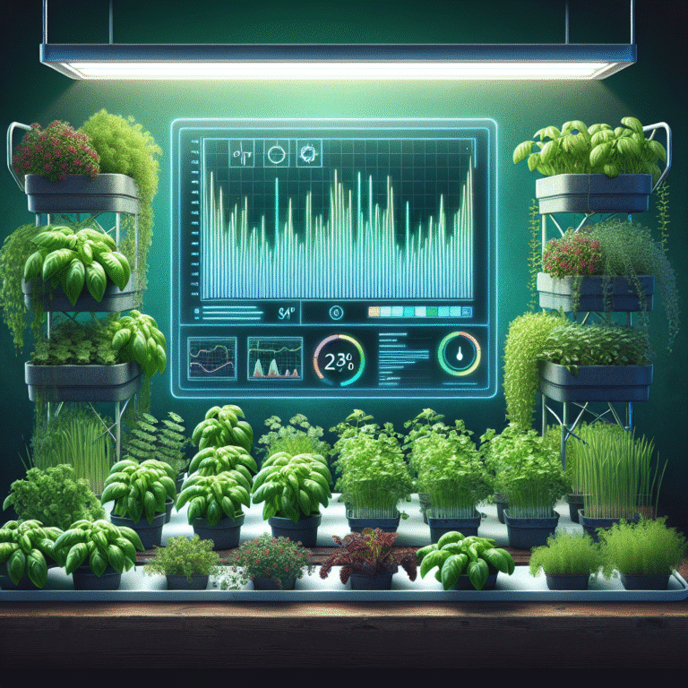 Hydroponic herb growth troubleshooting