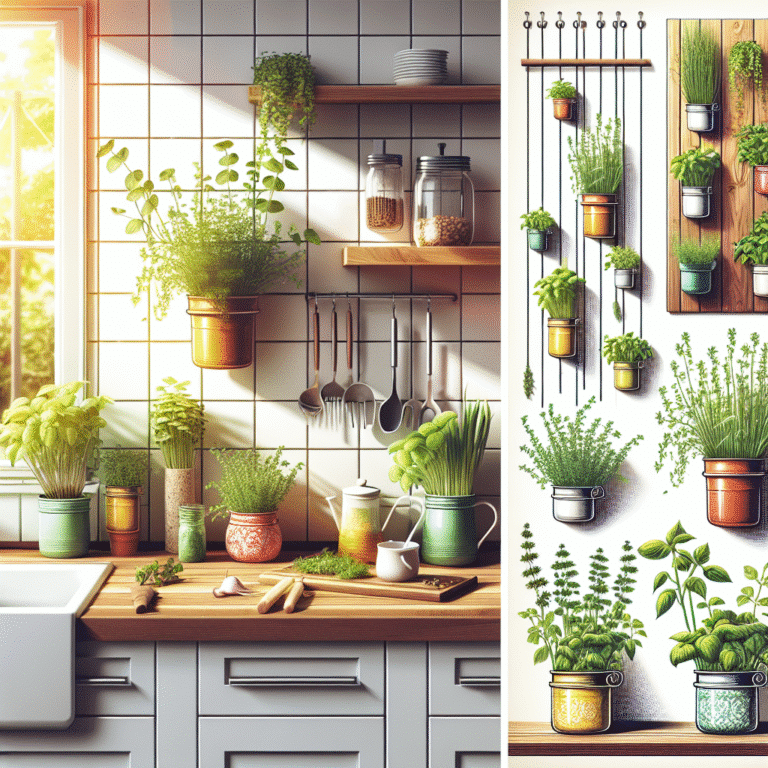 Small kitchen herb garden ideas