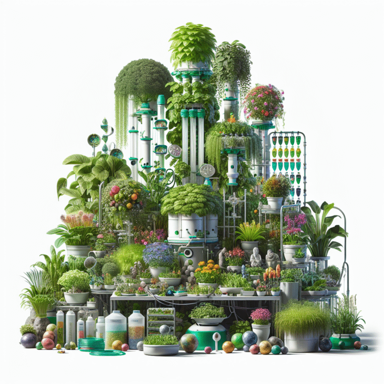 Hydroponic garden decoration tips