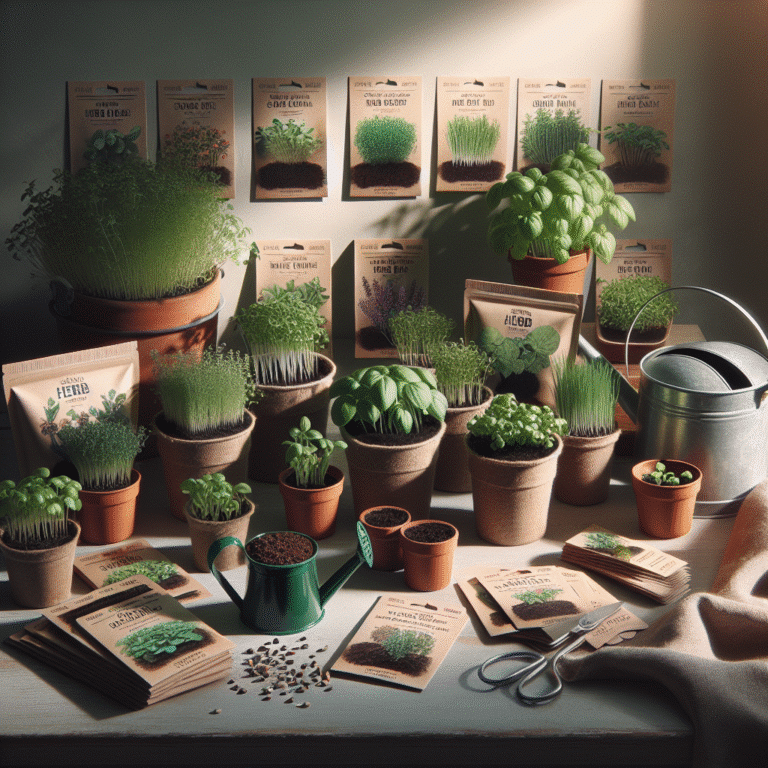 Affordable indoor herb kits