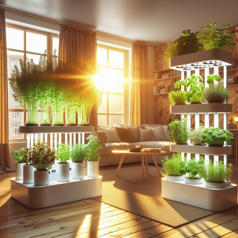 Creating a low-cost hydroponic herb garden in your apartment