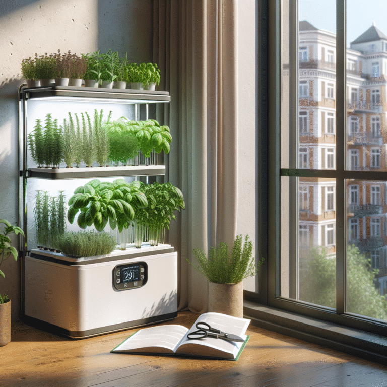 Hydroponic herb gardening: Tips for small apartments