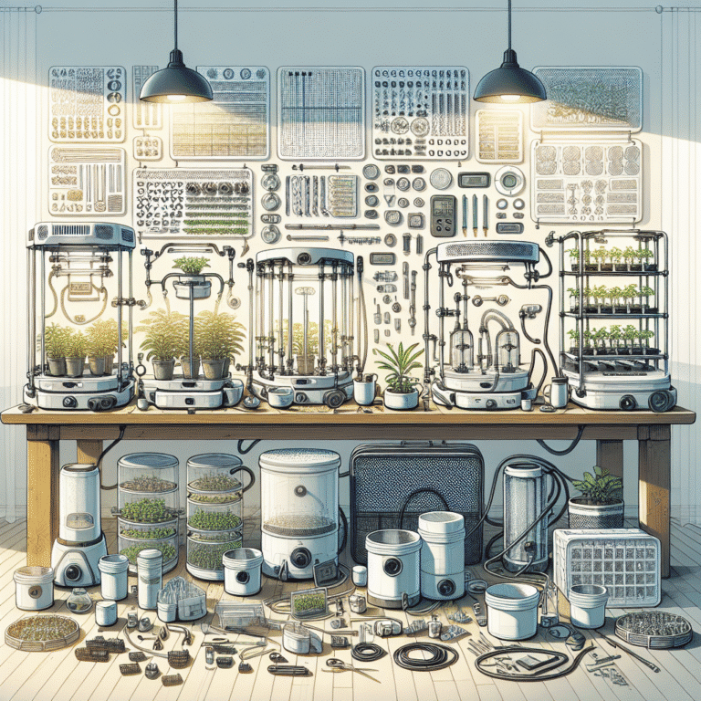 Comparative review of popular hydroponic kits for homes