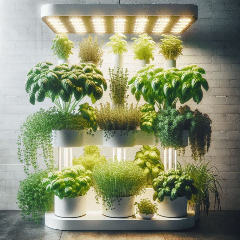 DIY hydroponic gardening for year-round fresh herbs