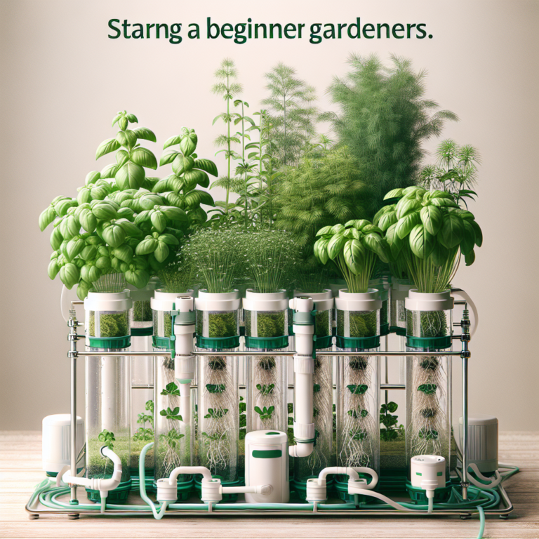 Creating a mini hydroponic herb garden for beginners