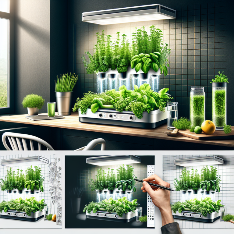 Revolutionize your cooking with a hydroponic herb garden at home