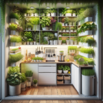 Compact indoor garden layout strategies for small kitchens
