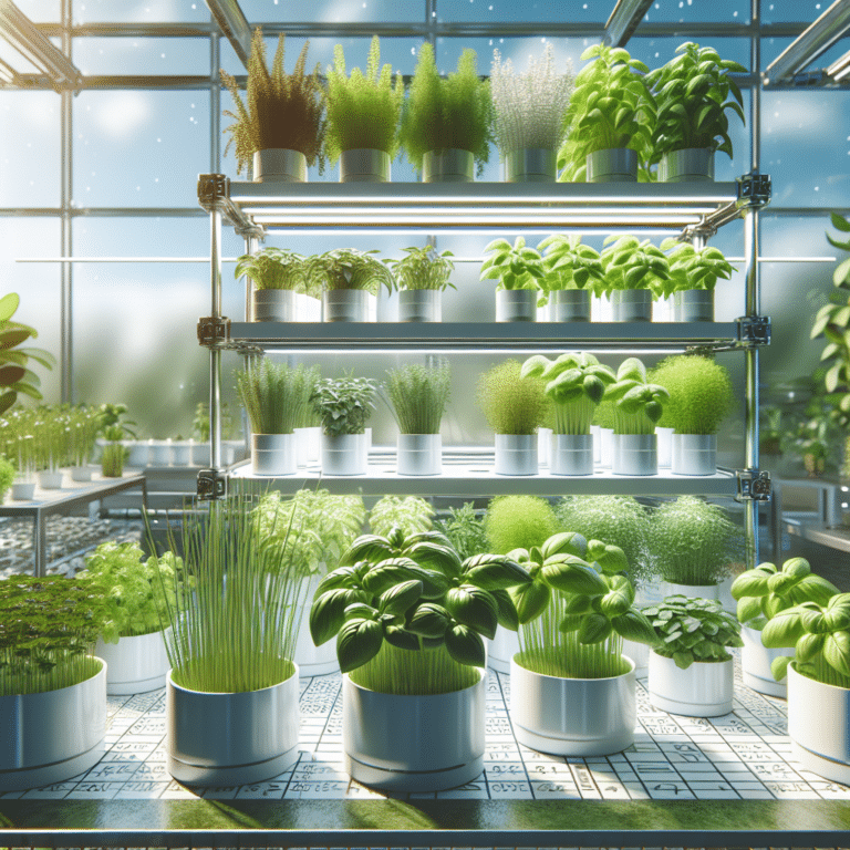 Best herbs for hydroponic indoor gardening