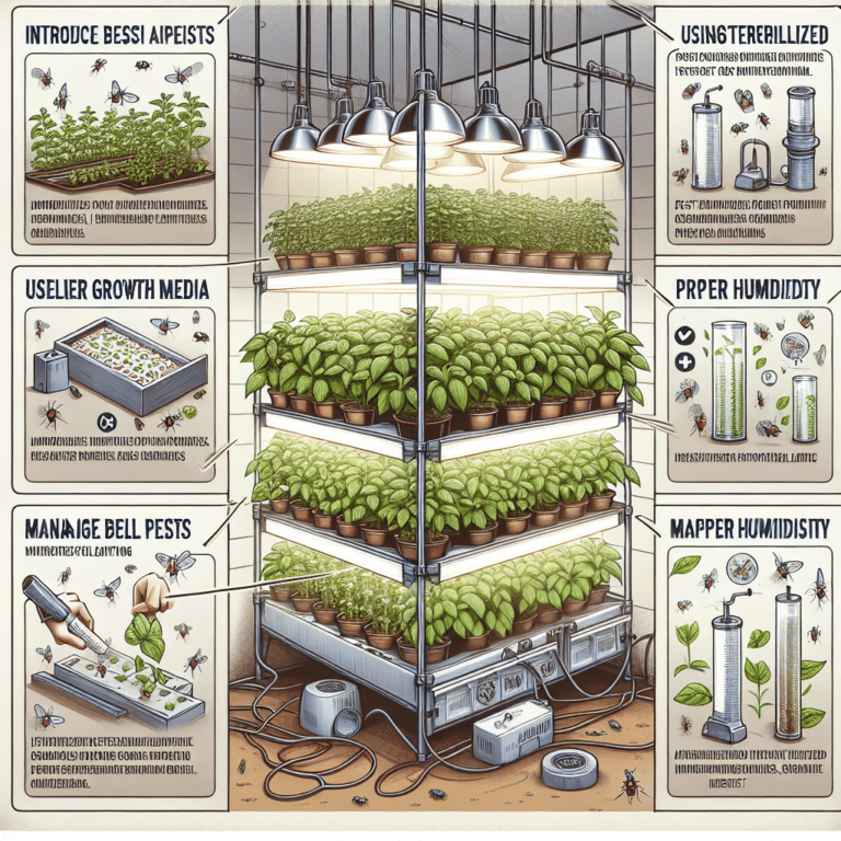 Effective pest control strategies for hydroponic herbs