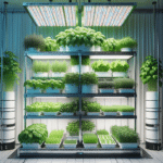 Optimizing indoor lighting for hydroponic herbs