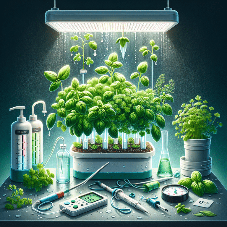 Keeping your hydroponic herbs healthy and thriving