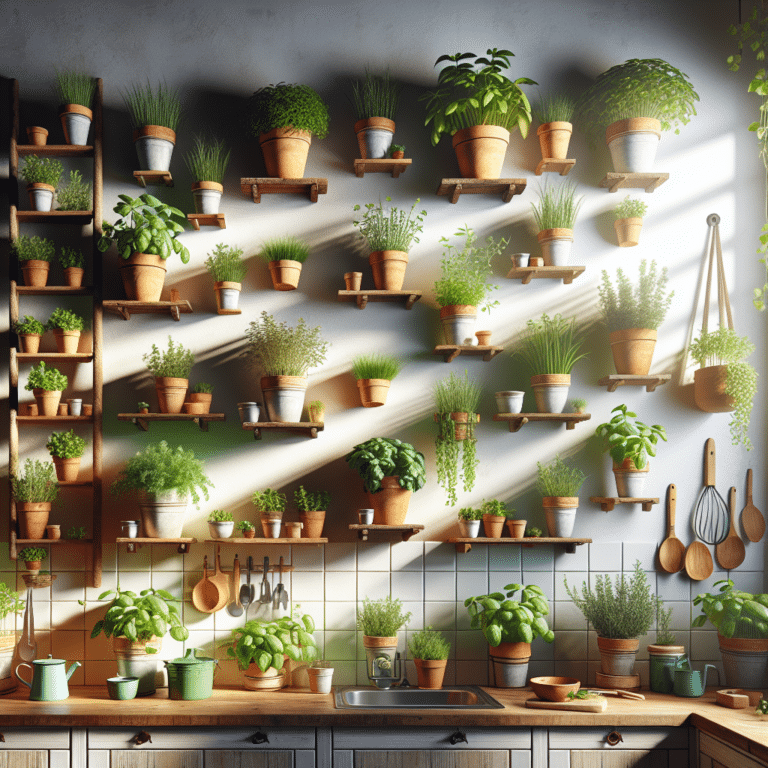 Creative small kitchen herb garden ideas for fresh flavors