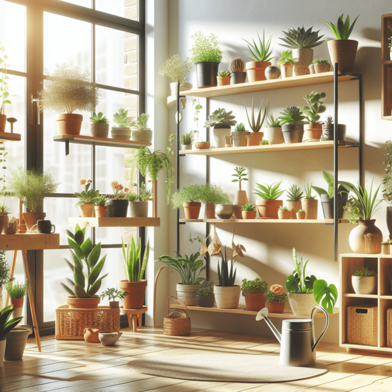 Indoor garden organization tips for small apartments