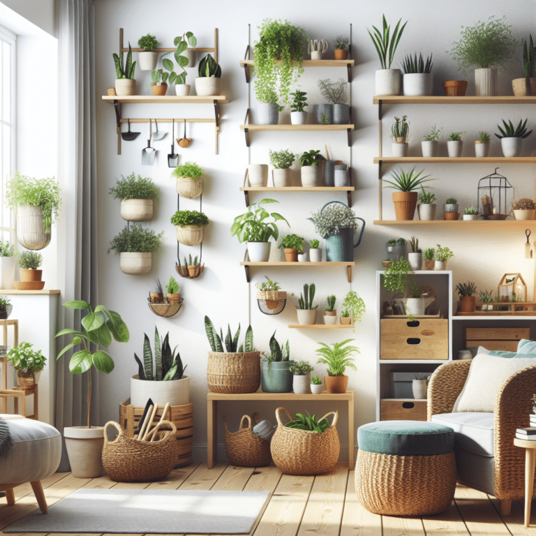 Indoor garden organization tips for small apartments
