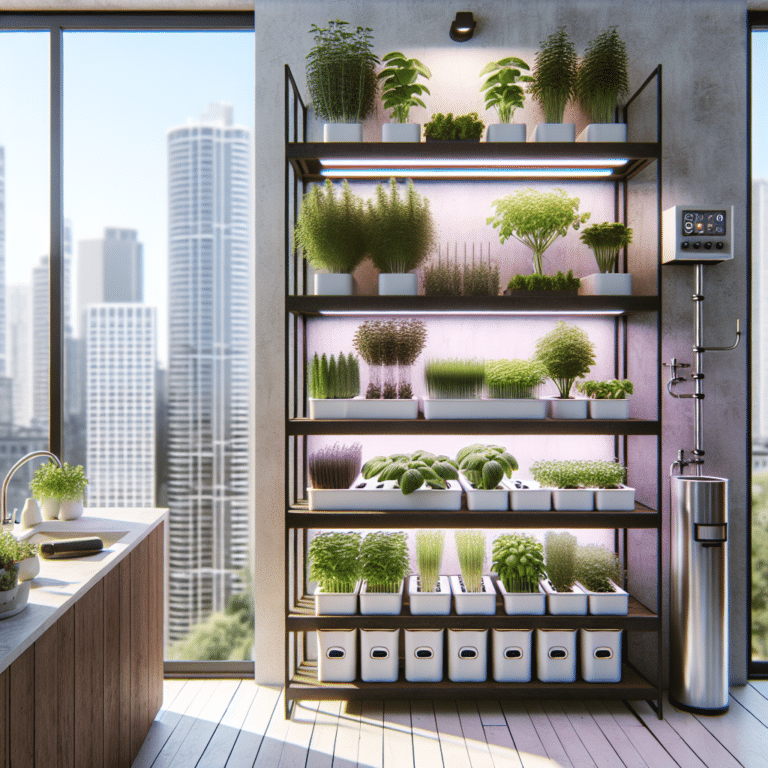 Compact hydroponic herb garden strategies for city apartments