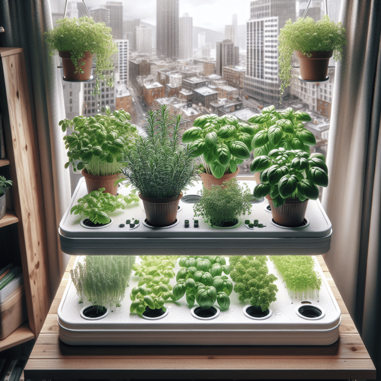 The benefits of growing herbs hydroponically in small apartments
