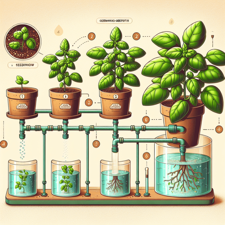 Step-by-step guide to growing basil hydroponically