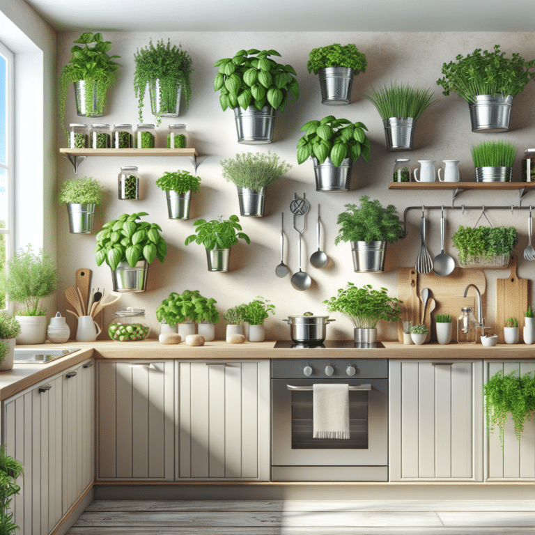 Creative small kitchen herb garden ideas for fresh flavors