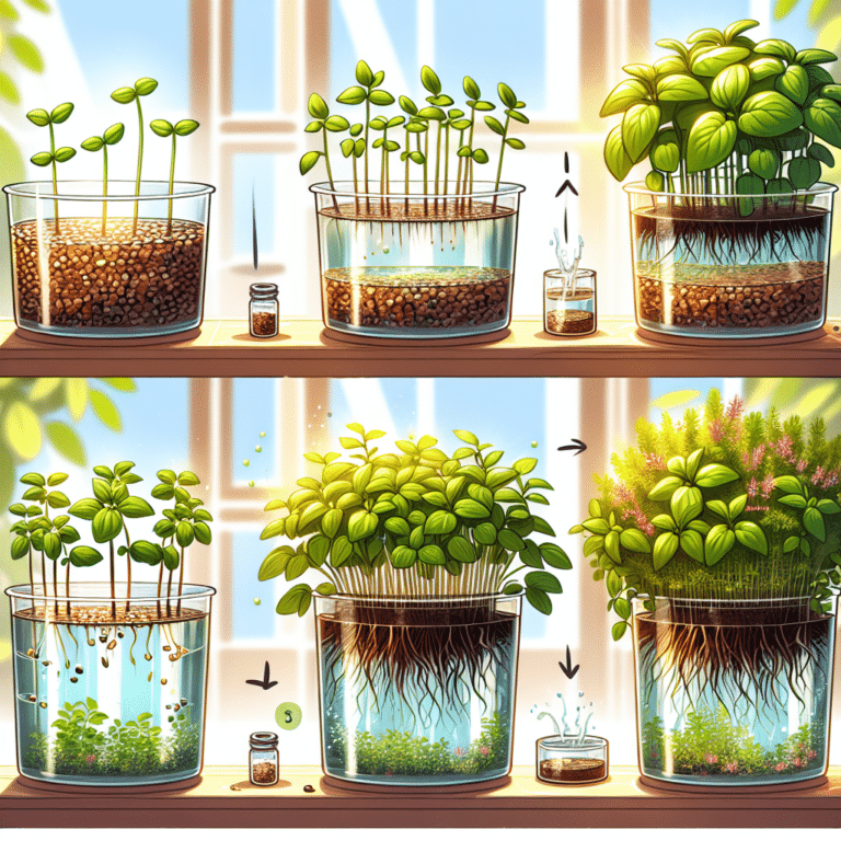 A step-by-step guide to growing herbs hydroponically