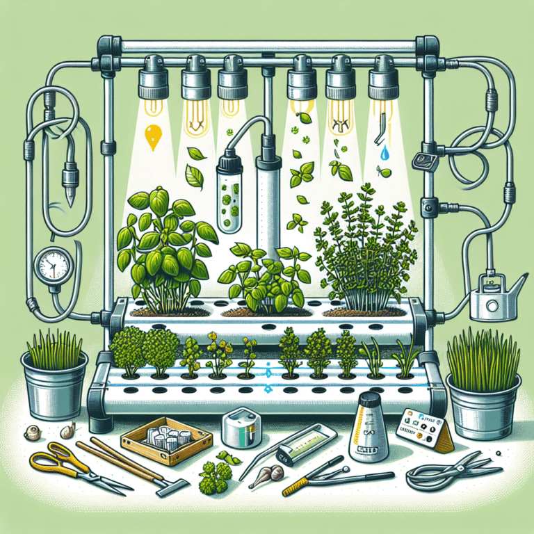 Hydroponic herb gardening: Troubleshooting common issues