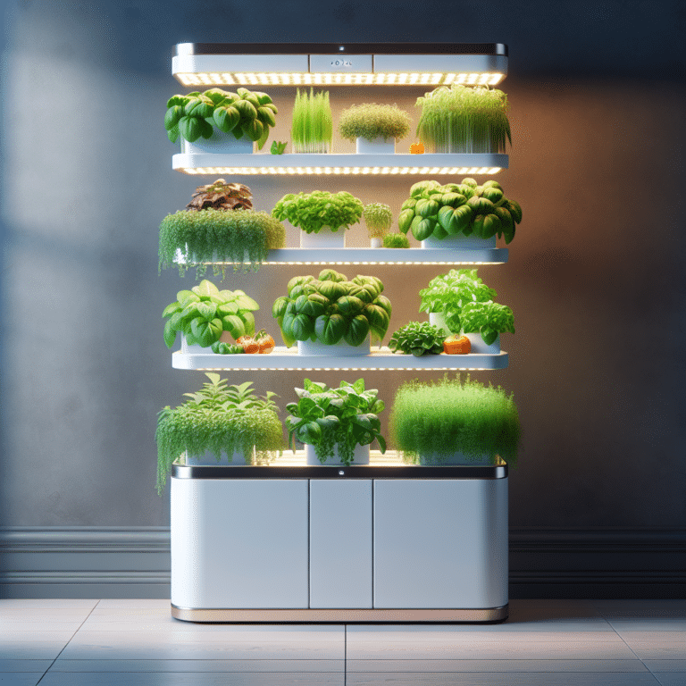 Compact indoor gardening solutions with hydroponics