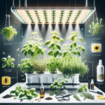 Hydroponic pest control for herbs