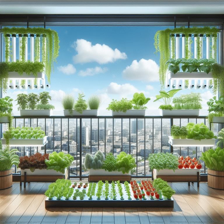 Best hydroponic systems for balcony gardening