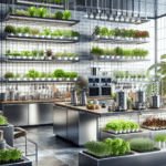 Modern hydroponic kitchen setups
