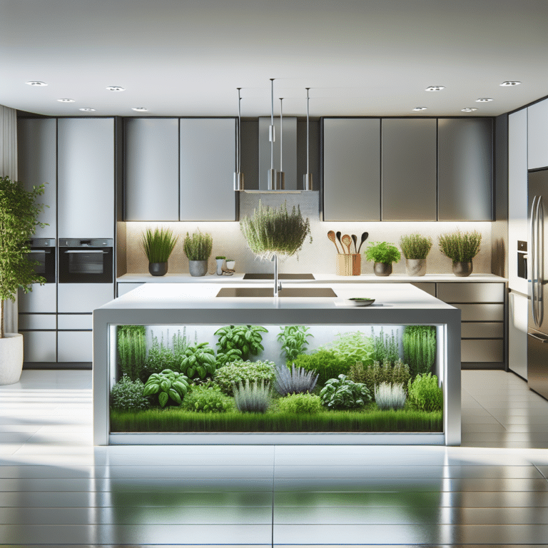 Modern kitchen herb garden designs for contemporary homes