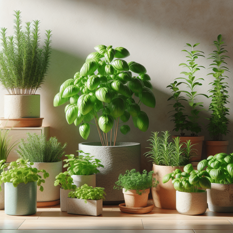 Indoor herbs for small spaces