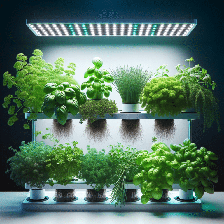 Top 10 herbs to grow in a hydroponic system