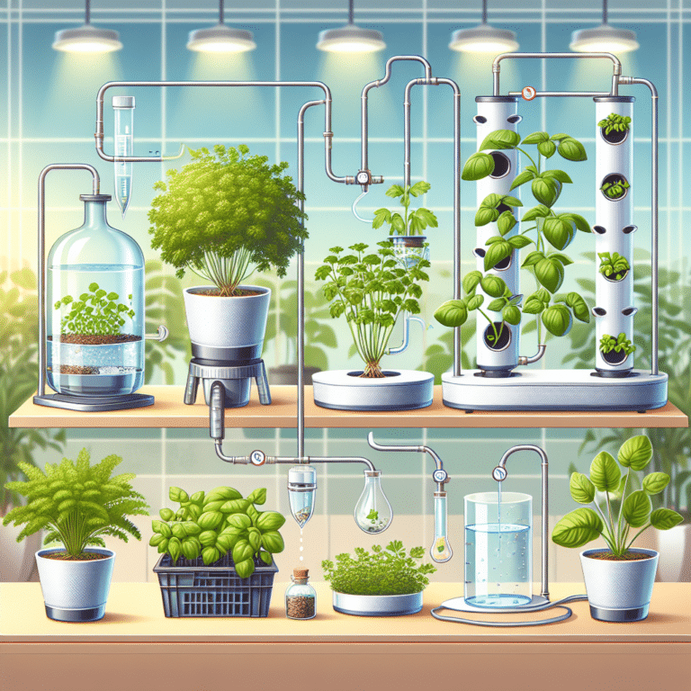 A step-by-step guide to growing herbs hydroponically