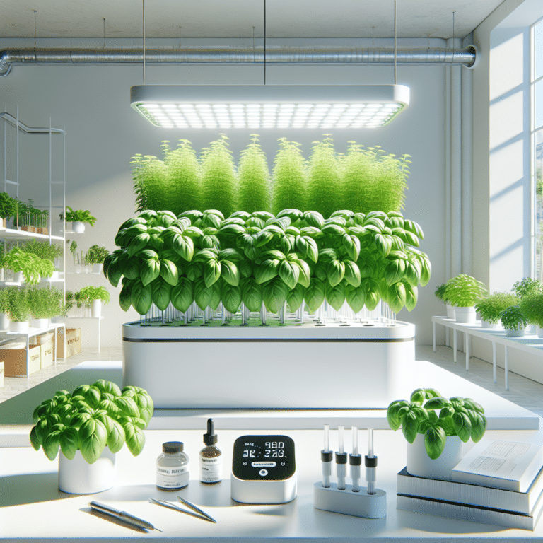 How to grow basil hydroponically
