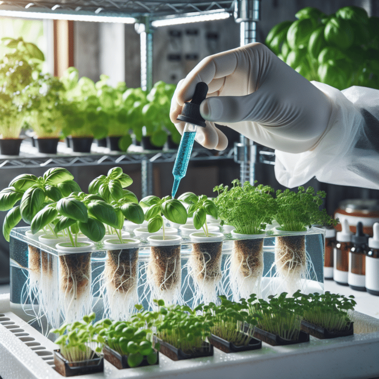 Hydroponic herb fertilizing guide