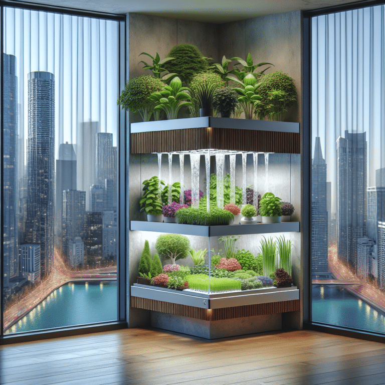 Compact hydroponic solutions for urban living