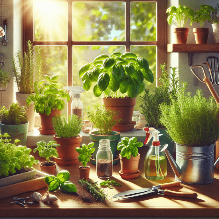 Tips for healthy indoor herbs