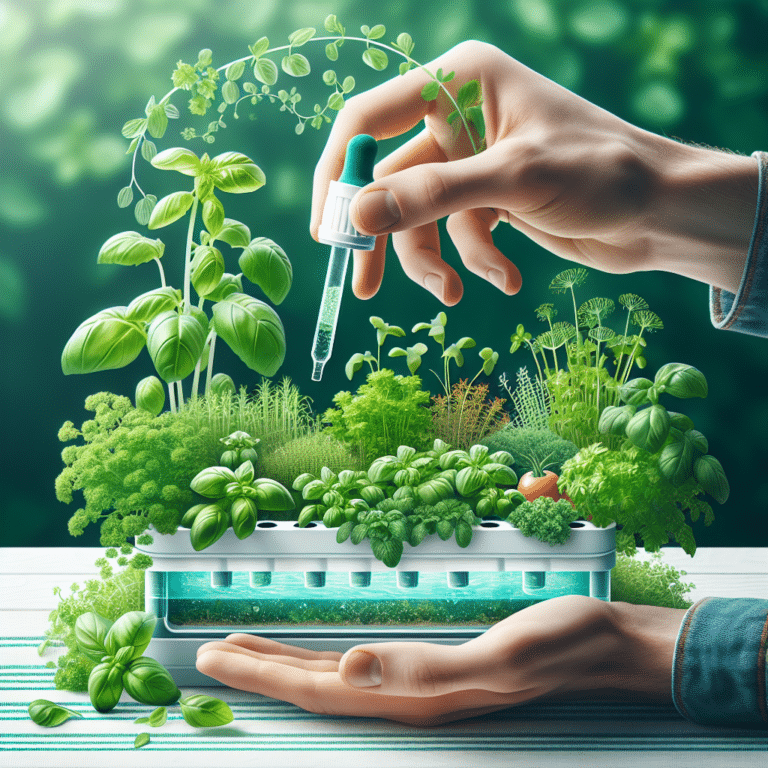 How to keep hydroponic herbs thriving