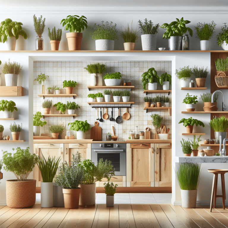 Best spots for indoor herbs in kitchens