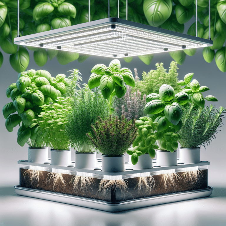 Herbs that thrive in indoor hydroponics