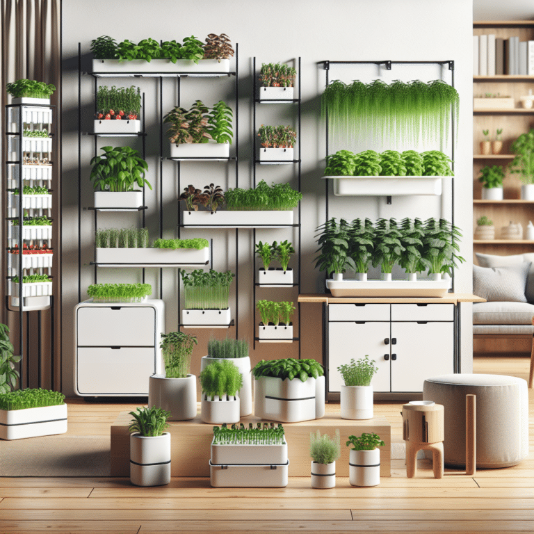 Hydroponic kits that fit any apartment size