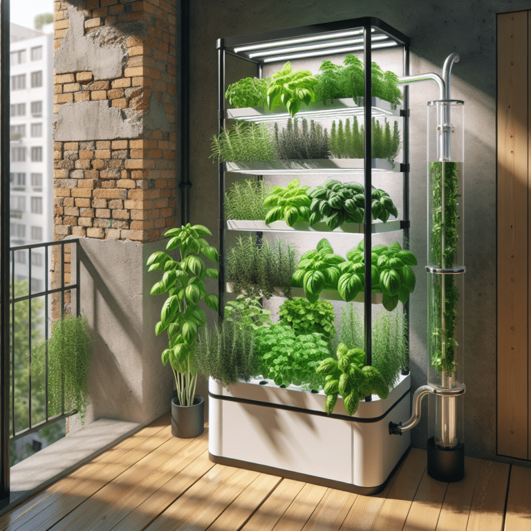Creating a sustainable herb garden using hydroponics