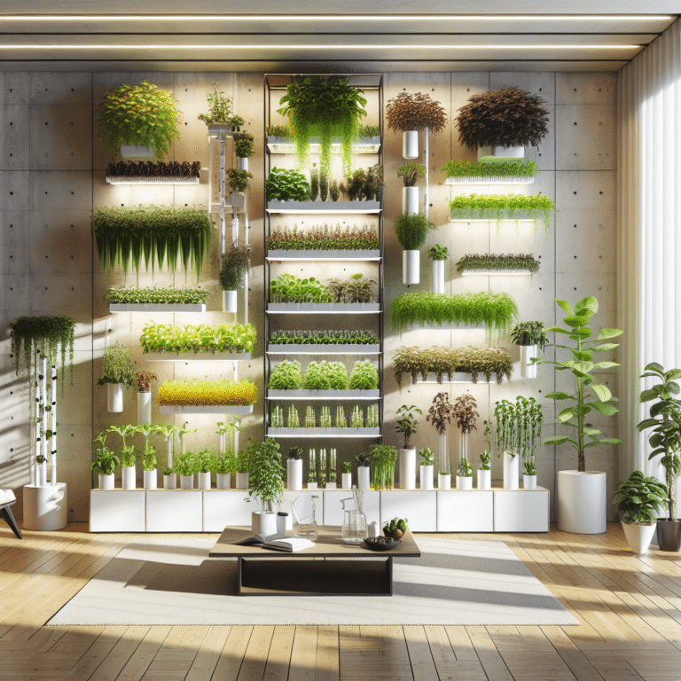 Hydroponic garden decoration tips