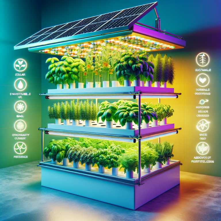 Creating a sustainable herb garden using hydroponics