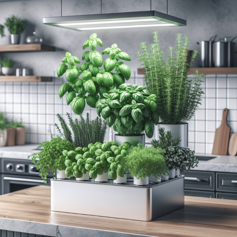 How to create a hydroponic herb garden in your kitchen