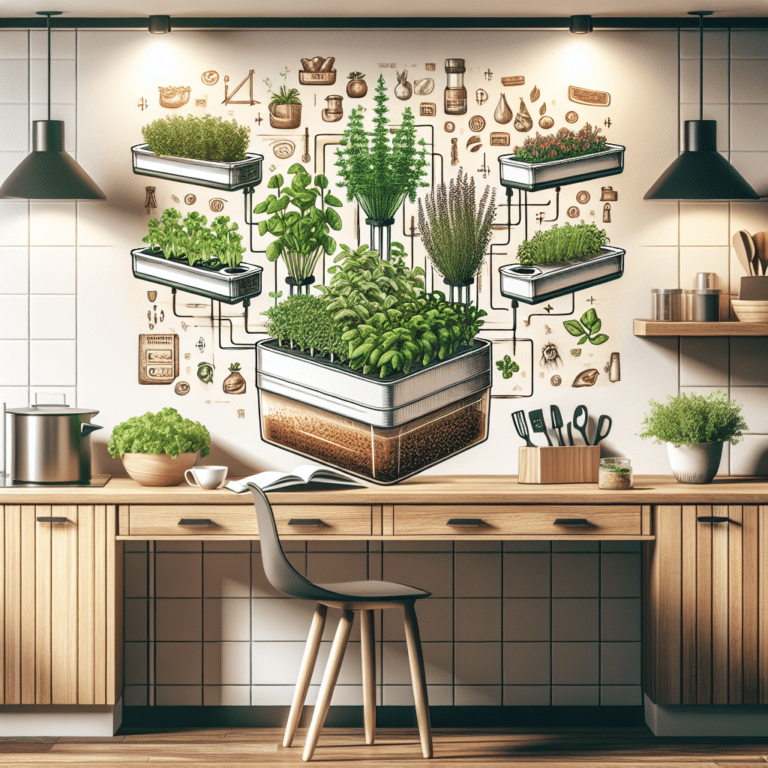 Creating a mini hydroponic herb garden in your kitchen