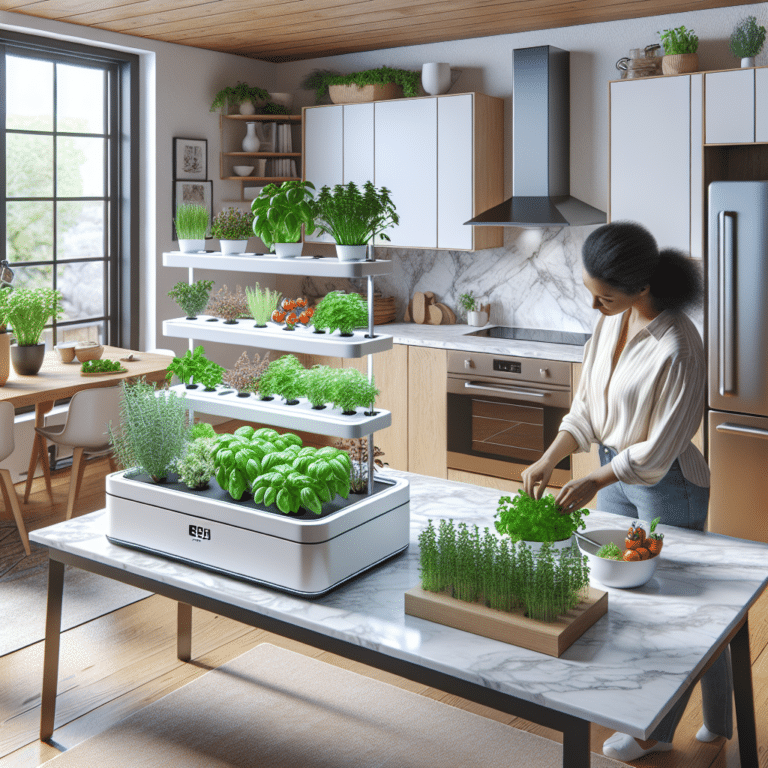 Creating a mini hydroponic herb garden in your kitchen