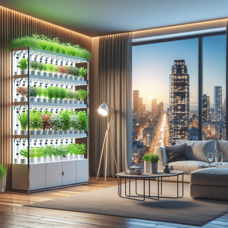 The benefits of having a hydroponic garden in your apartment