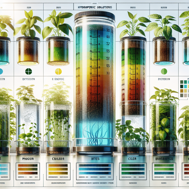 Hydroponic nutrient solutions comparison