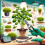 Hydroponic herb pruning guide